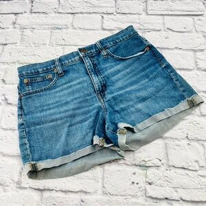 J. Crew Jeans High Rise Short Size 29 Medium Wash Casual Summer